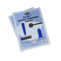 Subi Block Printing Paper Pack 100 9x12"