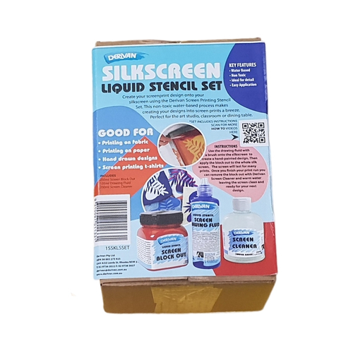 Silkscreen Liquid Stencil Set