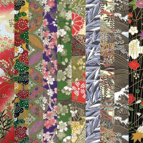 Yusen Chiyogami A4 Assorted Pack 10